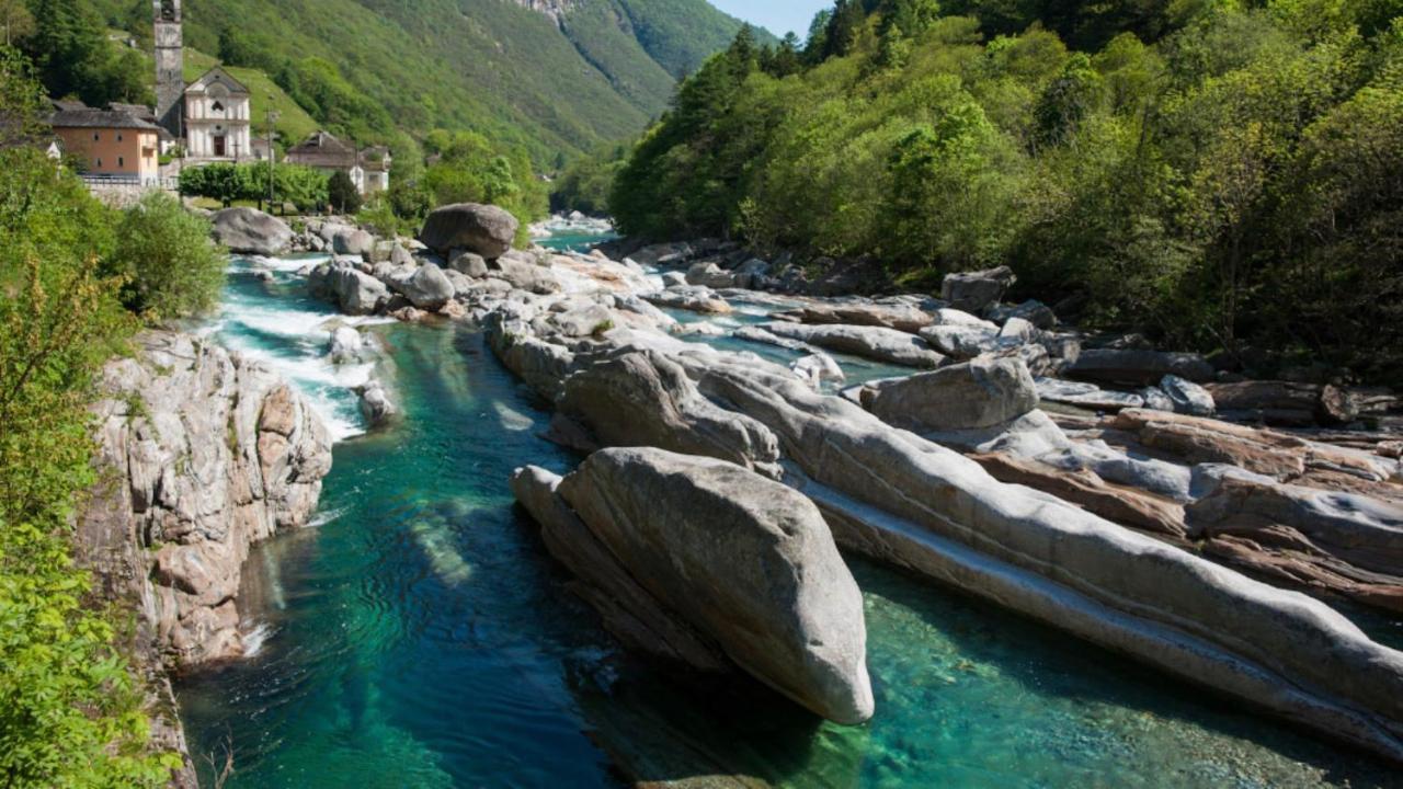Attico Bellavista Daire Locarno Dış mekan fotoğraf