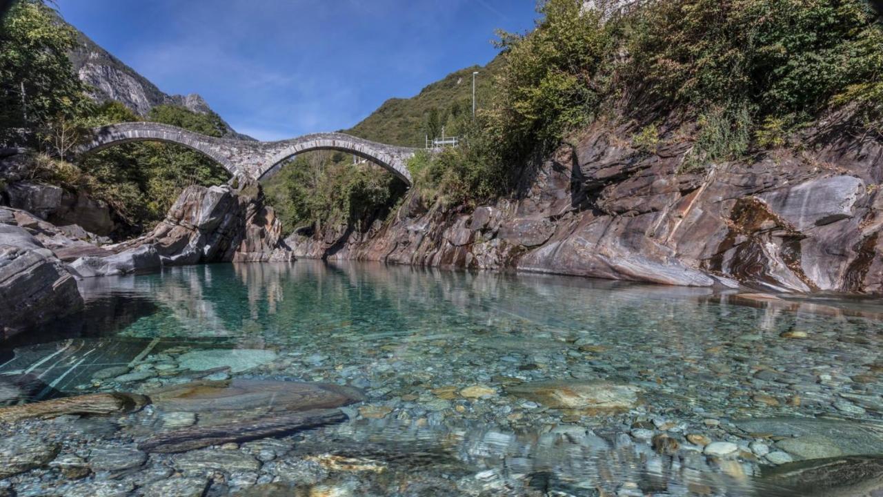 Attico Bellavista Daire Locarno Dış mekan fotoğraf