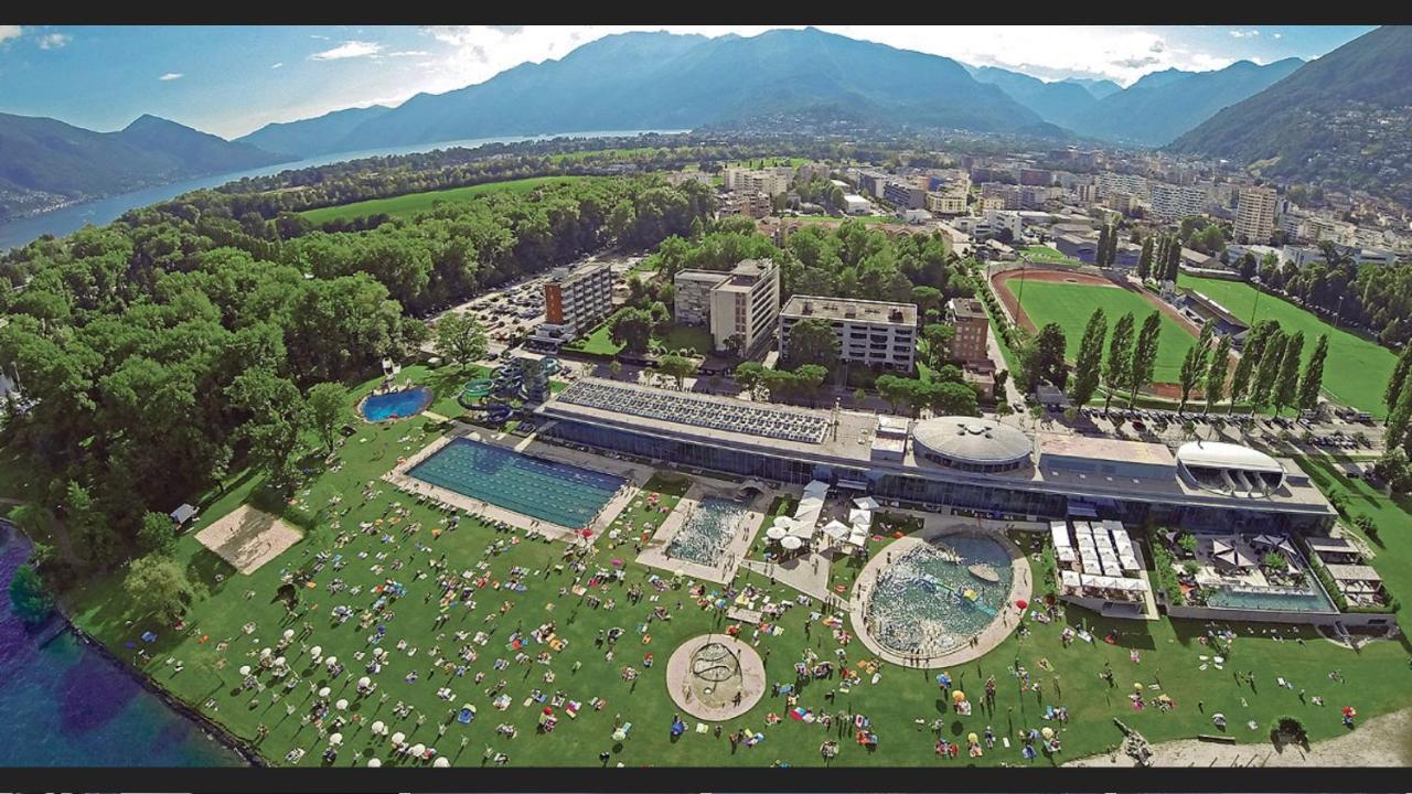 Attico Bellavista Daire Locarno Dış mekan fotoğraf